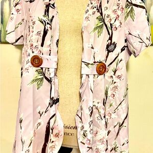 NWT LILY 3X kimono in cherry blossom design